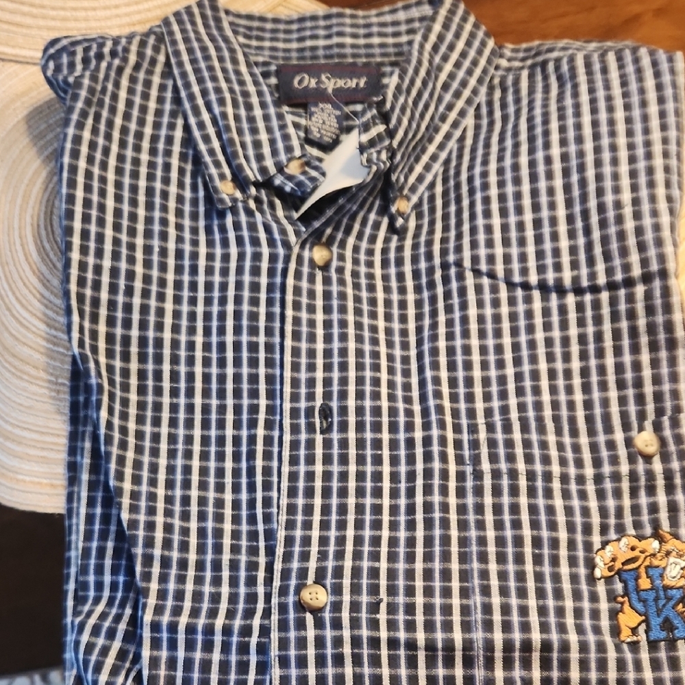 Kentucky Checkered Men's Casual Shirt